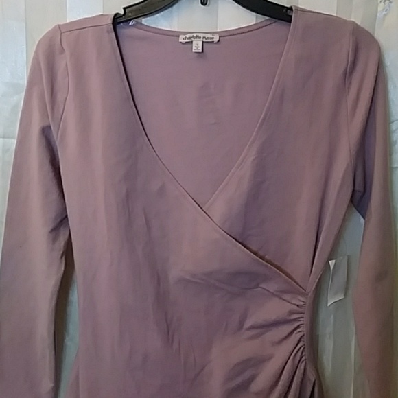 CR Surplice Bodycon Wrap Dress - Picture 5 of 5